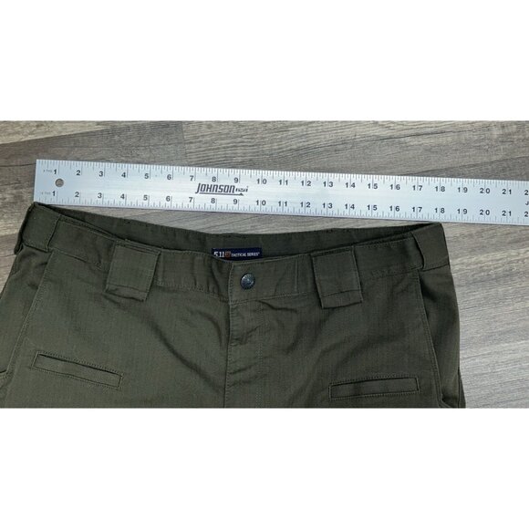 5.11 Tactical Stryke Pants Mens 36x36 Green Cargo Tall Long Covert Work Utility - Picture 5 of 6